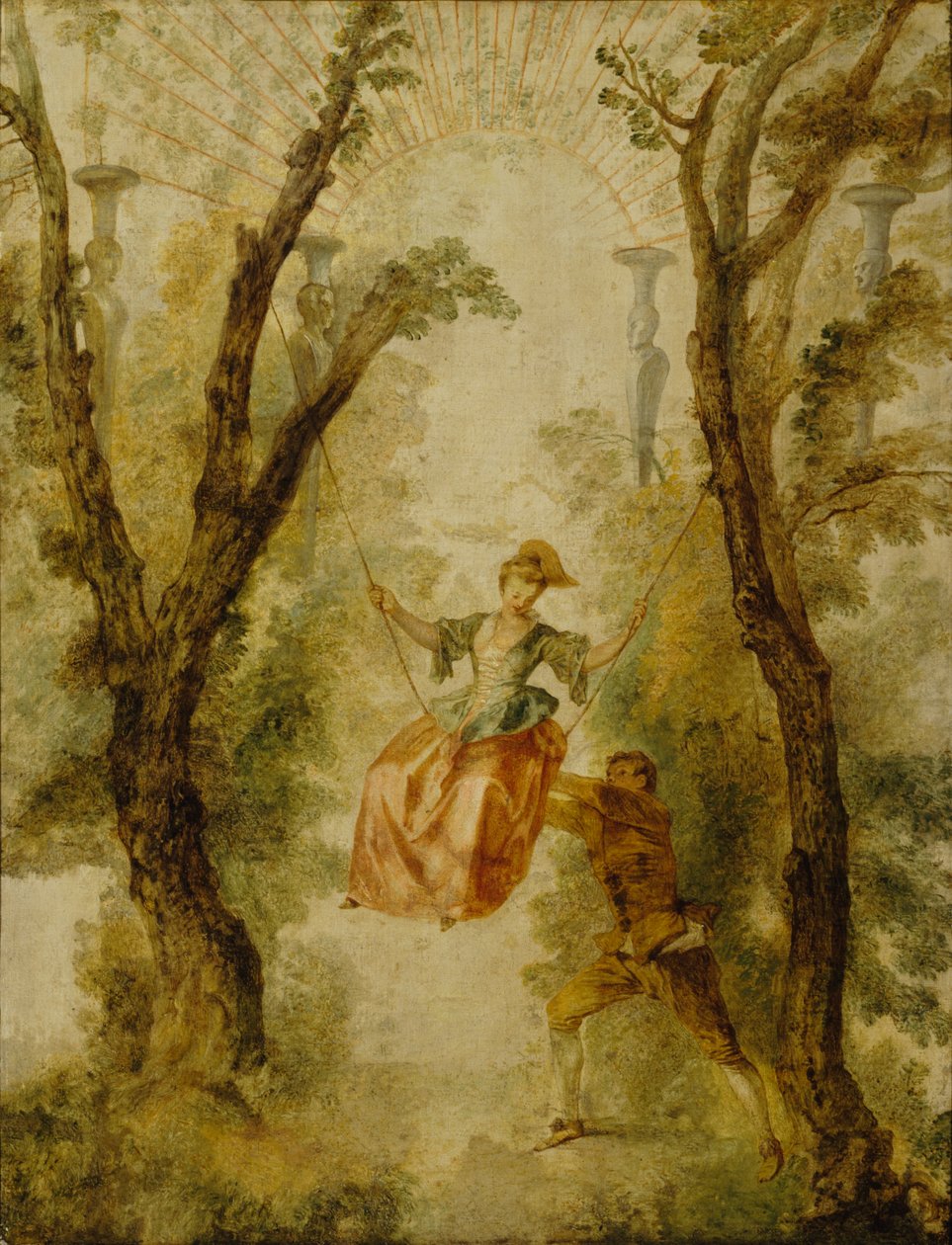 El columpio Suomi de Jean Antoine Watteau