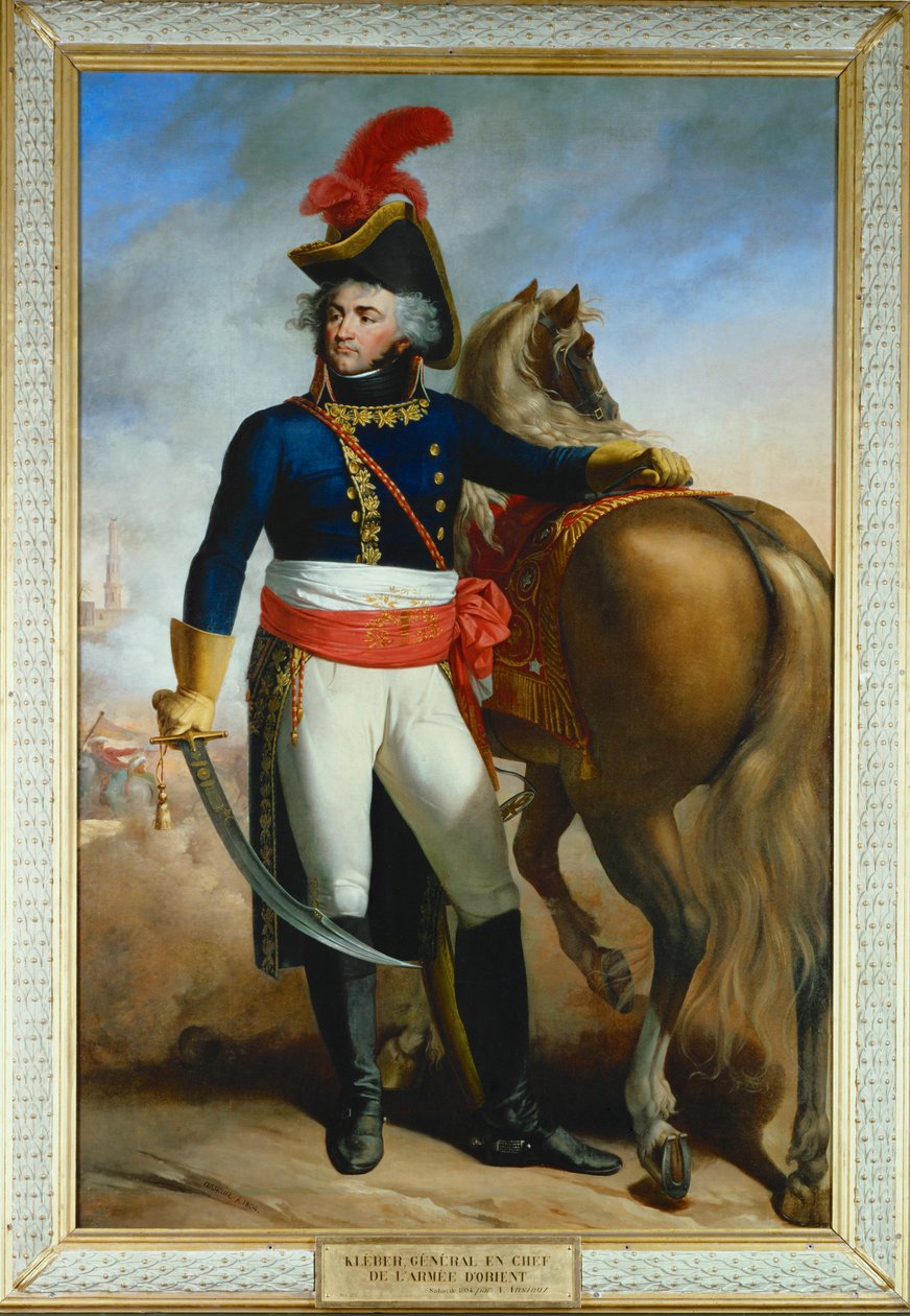 General Jean Baptiste Kleber ... (pintura sobre lienzo) de Antoine Ansiaux