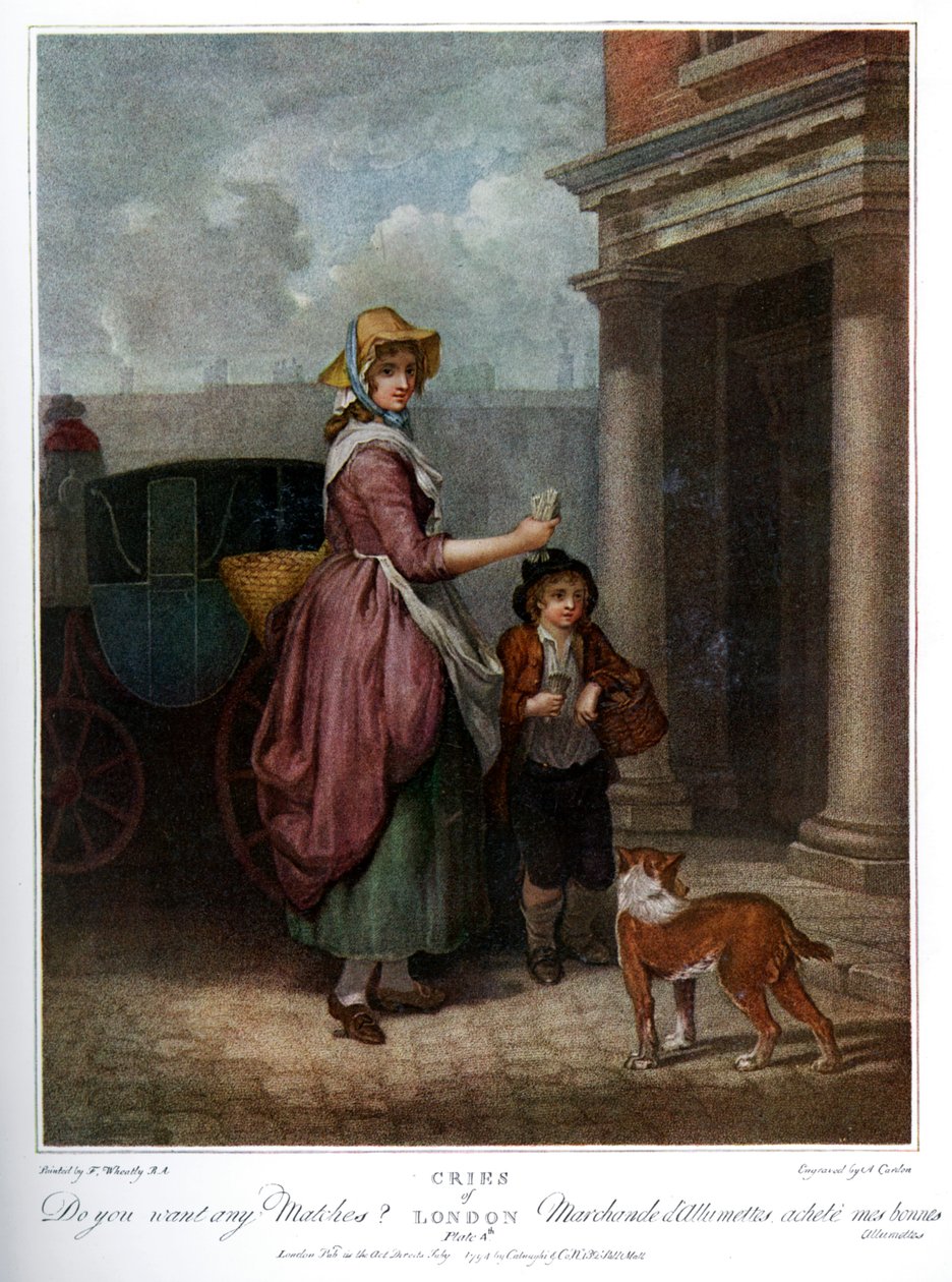 ¿Quieres cerillas?, 1794 de Antoine Cardon