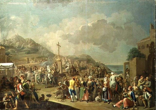 Fiesta del pueblo de Antoine Cardon