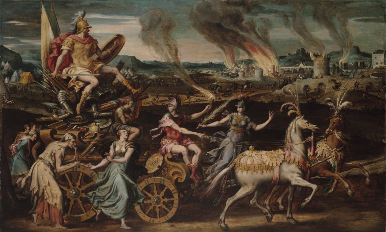 El triunfo de Marte de Antoine Caron