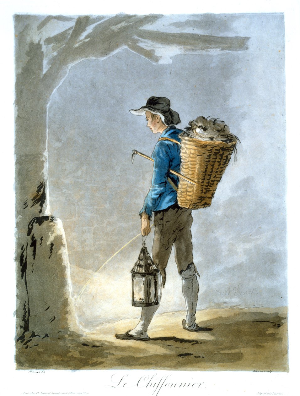 El Vagabundo de Antoine Charles Horace Vernet