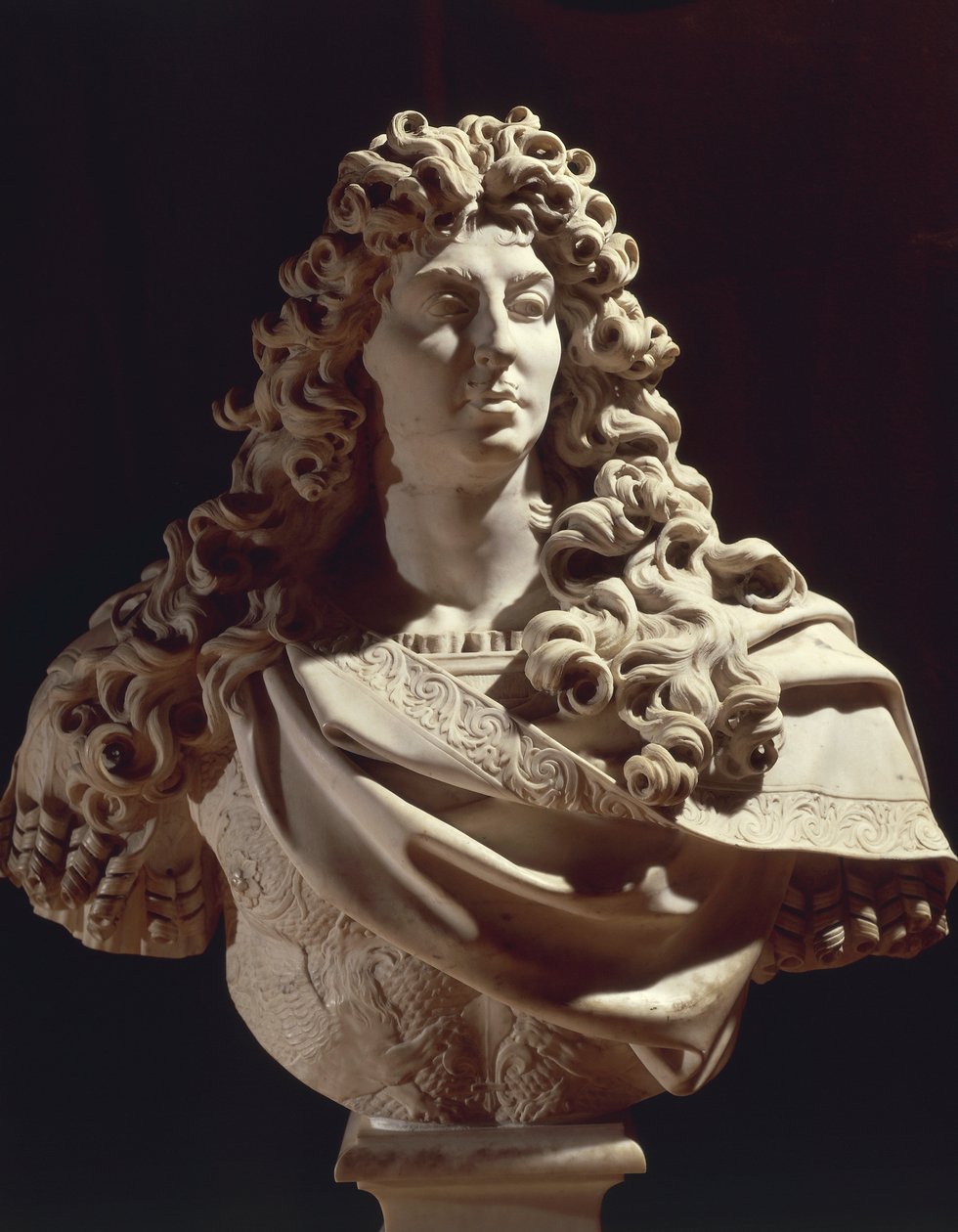 Busto de Luis XIV de Francia (escultura) de Antoine Coysevox