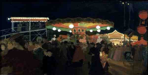 La feria, c.1896 de Antoine Guillaume Minartz
