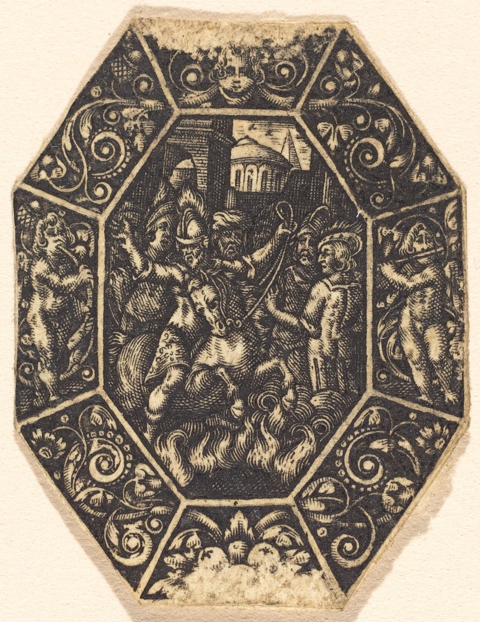 Hombre a caballo de Antoine Jacquard