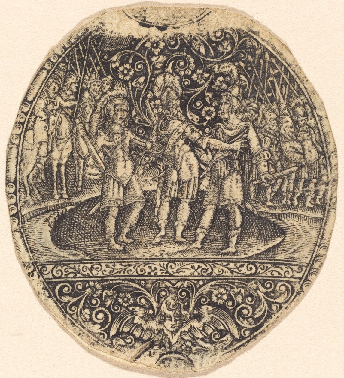 Los Tres Horacios de Antoine Jacquard