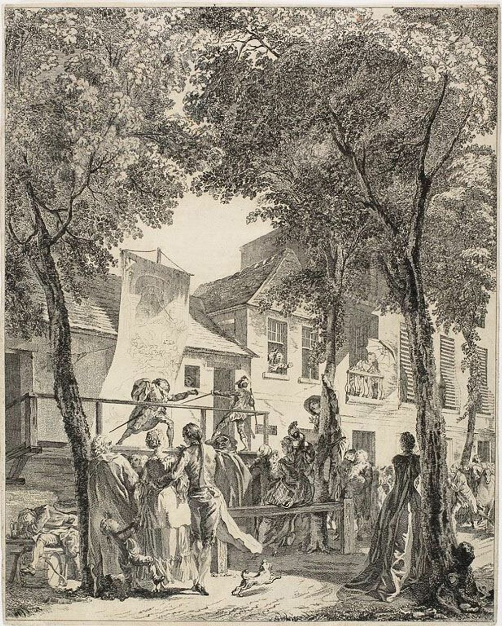 Desfile por el bulevar de Antoine Jean Duclos