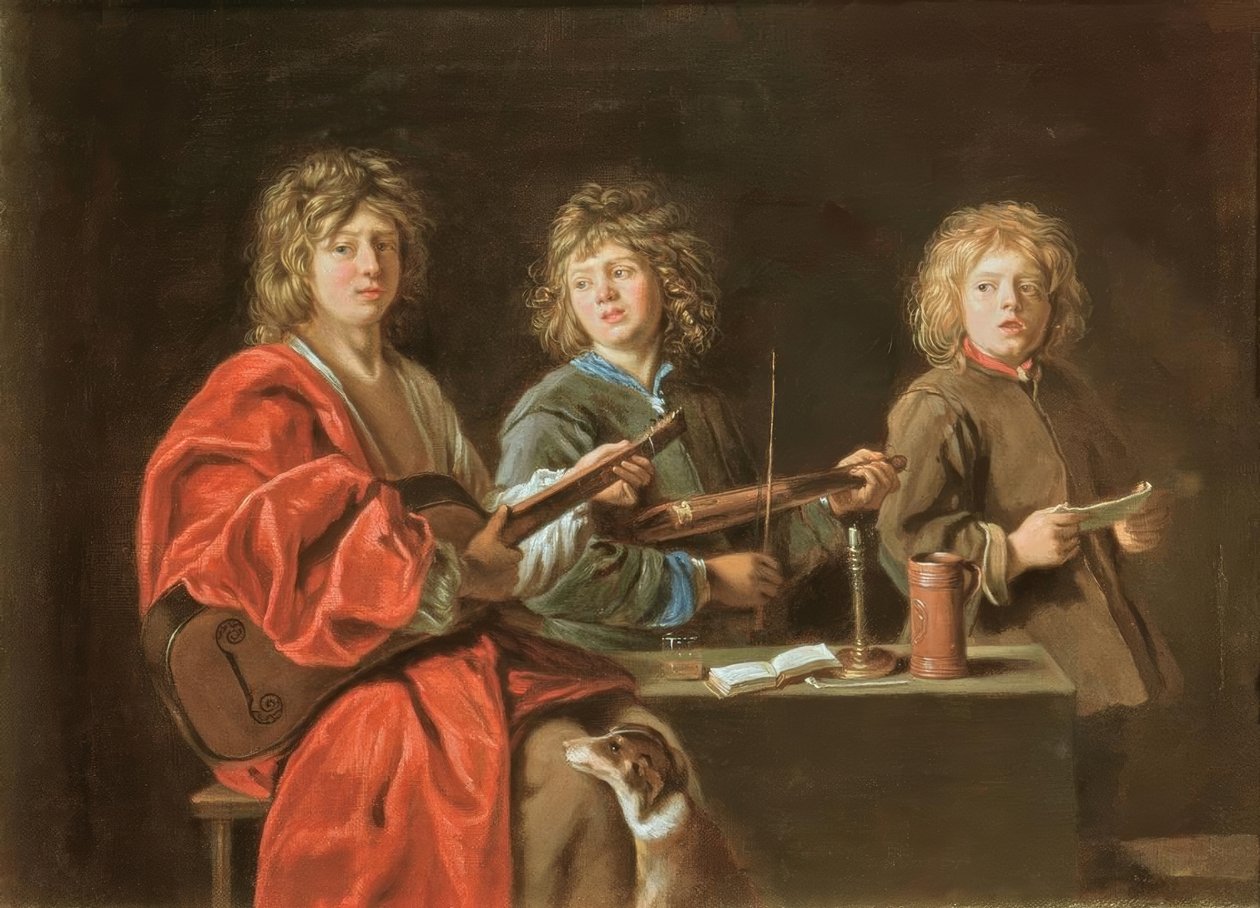 Los pequeños cantores de Antoine Le Nain