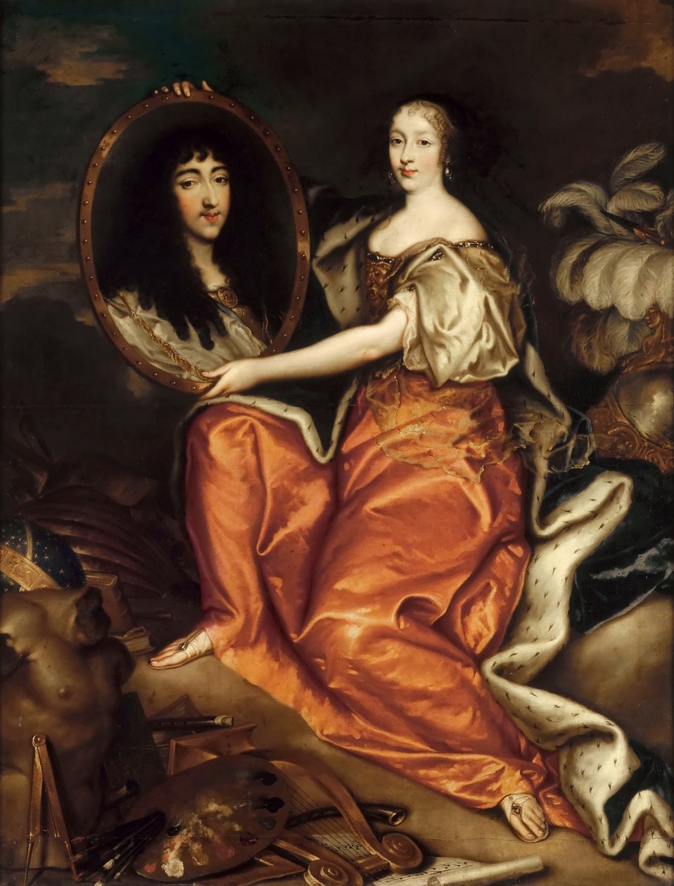 Henrietta de Inglaterra, Duquesa de Orléans de Antoine Mathieu