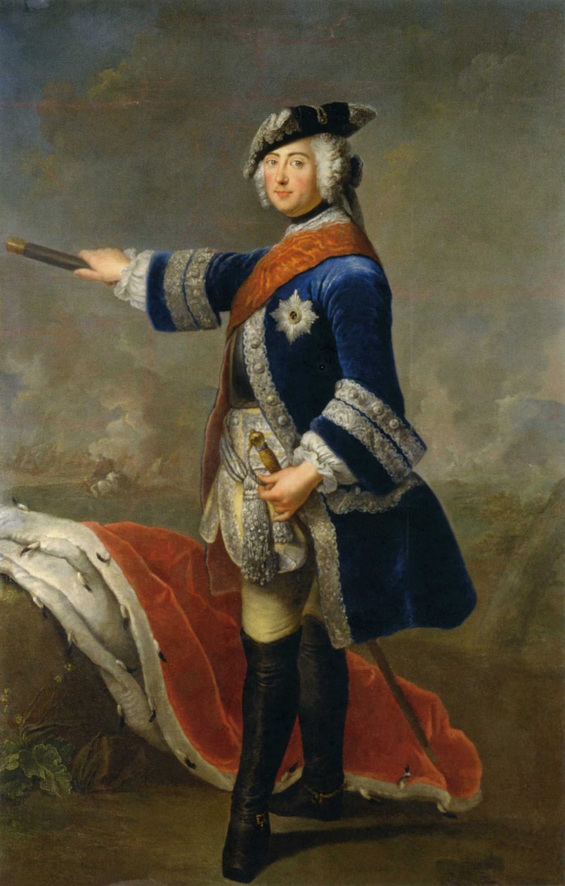 Federico II (Pesne) de Antoine Pesne
