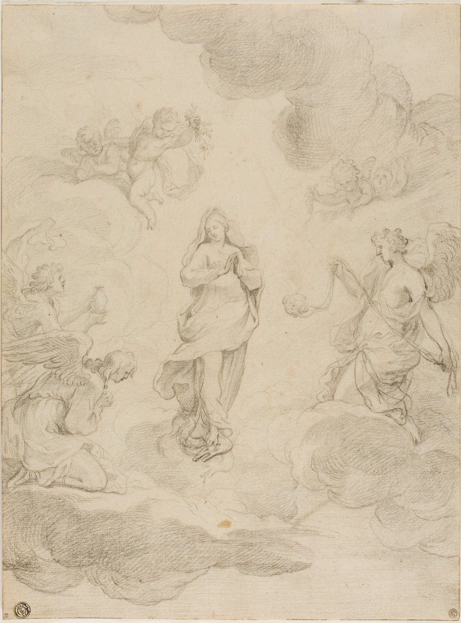 Adoración de la Virgen de Antoine Rivalz