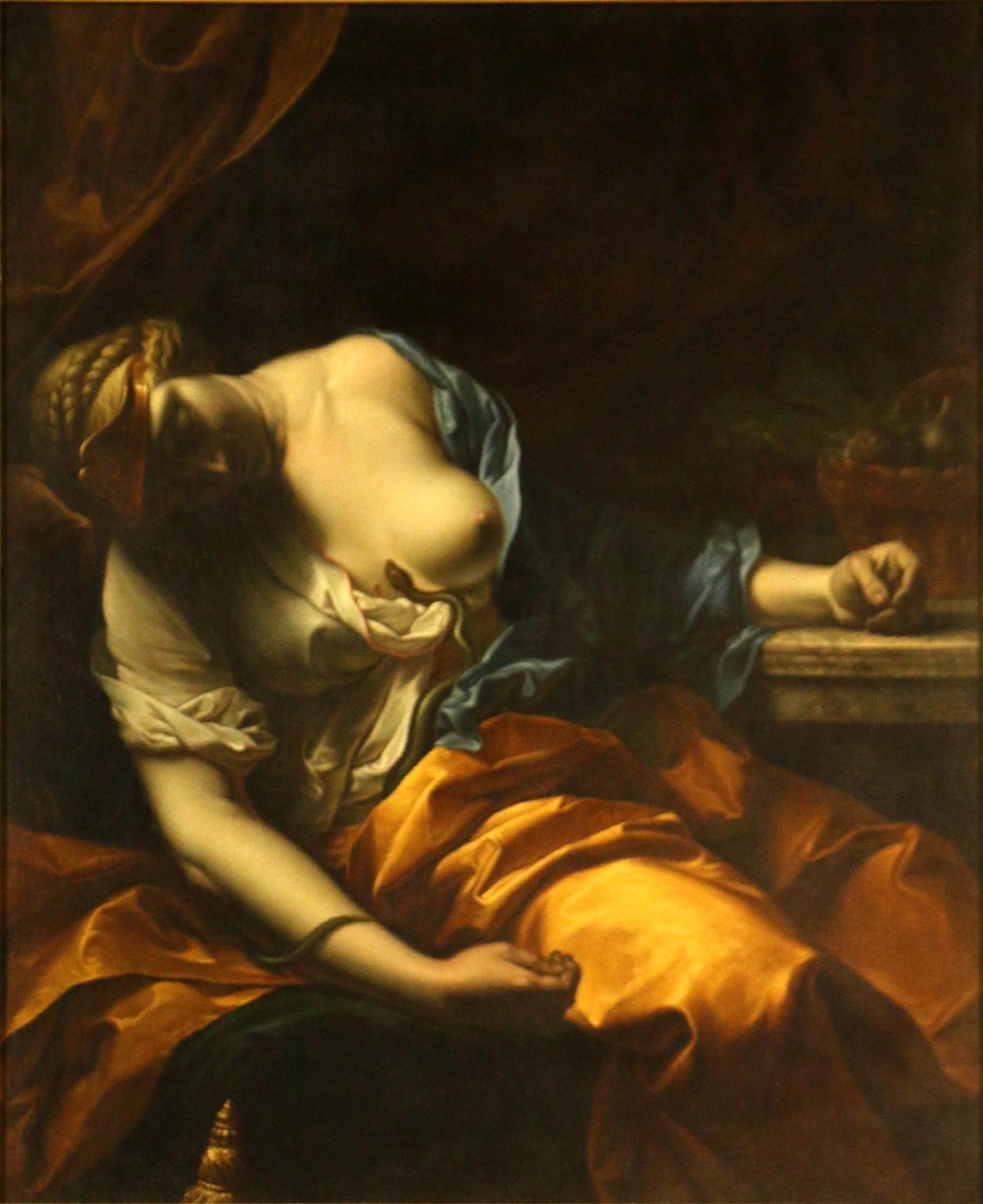 La muerte de Cleopatra. de Antoine Rivalz