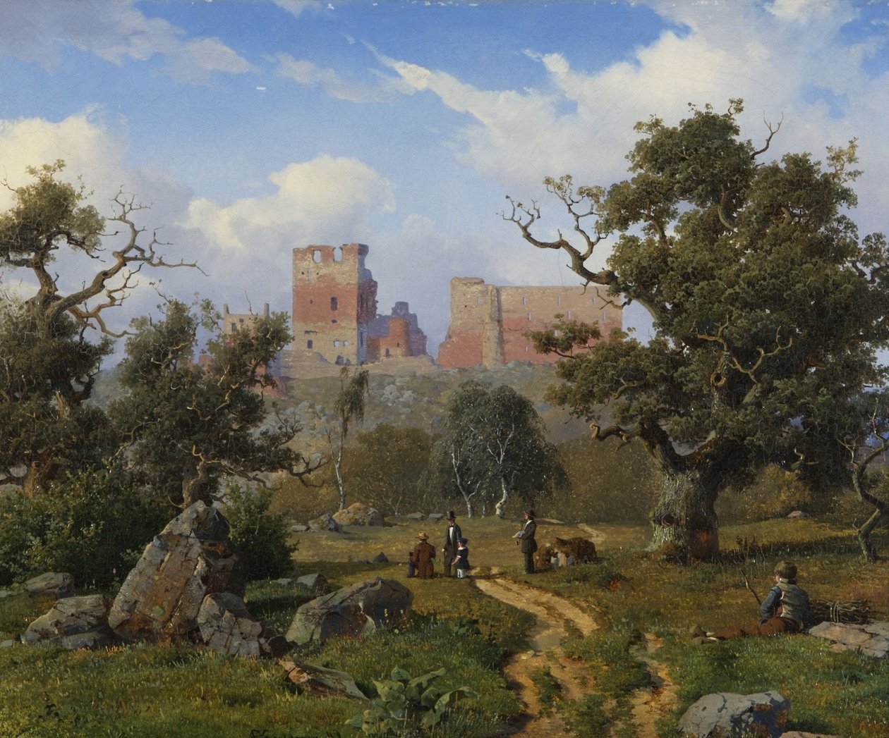 Hammershus de Anton Edvard