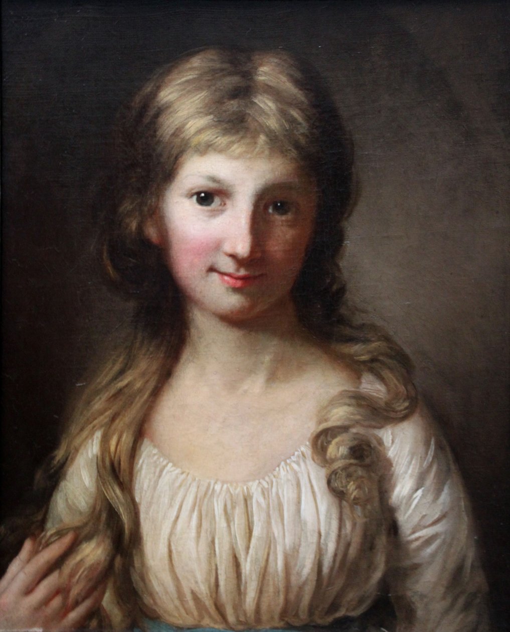 Wilhelmine Henry, conocida como Minette de Anton Graff