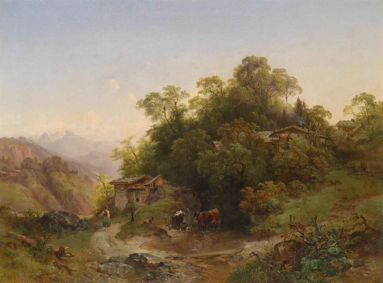 La colina del bosque de Anton Hansch