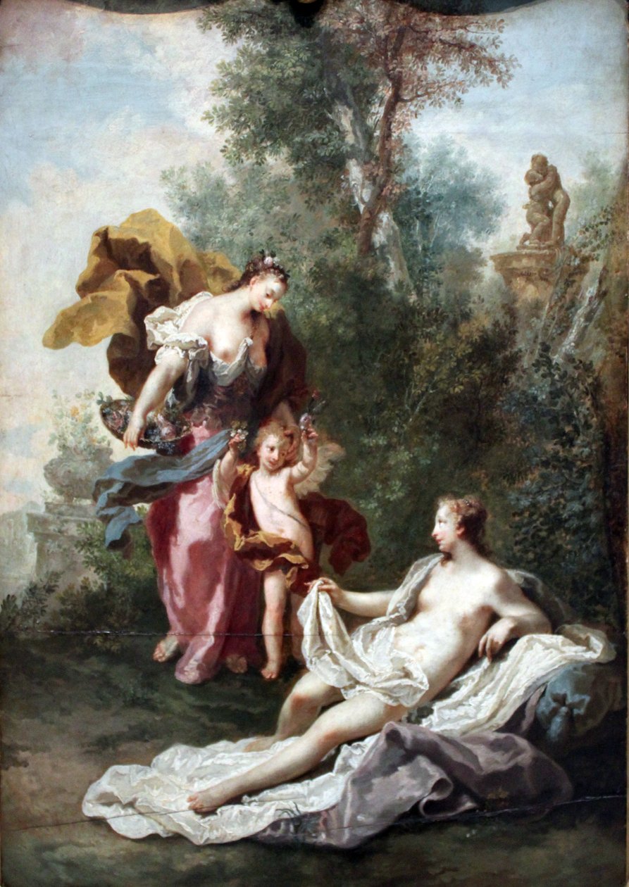 Flora y Venus (La primavera) de Anton Kern