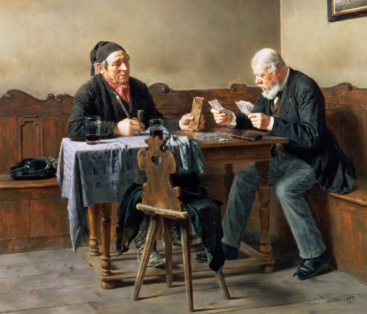 Día de pago, 1887 de Anton Muller