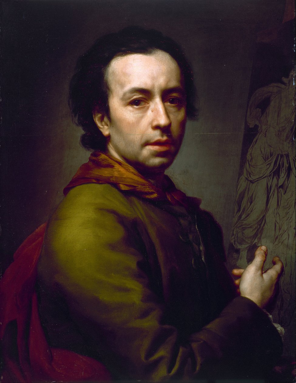 Autorretrato de Anton Raphael Mengs