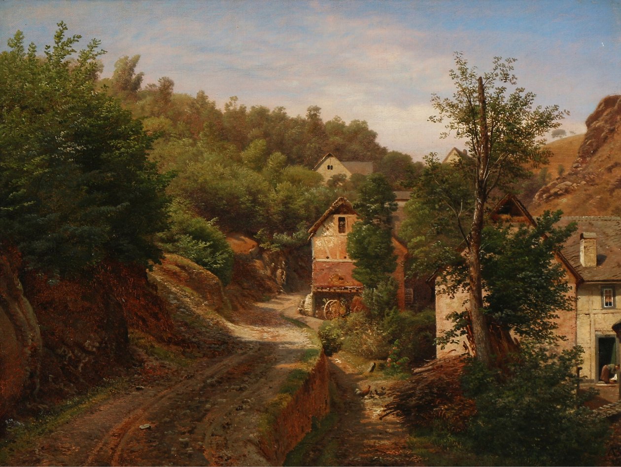 Danés: Lote de Ermelunden en Dyrehaven de Anton Eduard Kieldrup