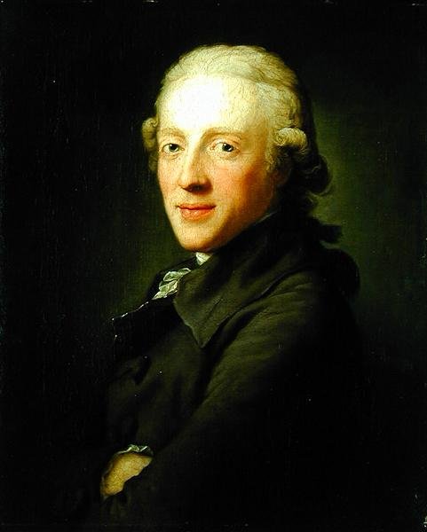 Retrato de F.J.L. Meyer (1760-1844) de Anton Graff