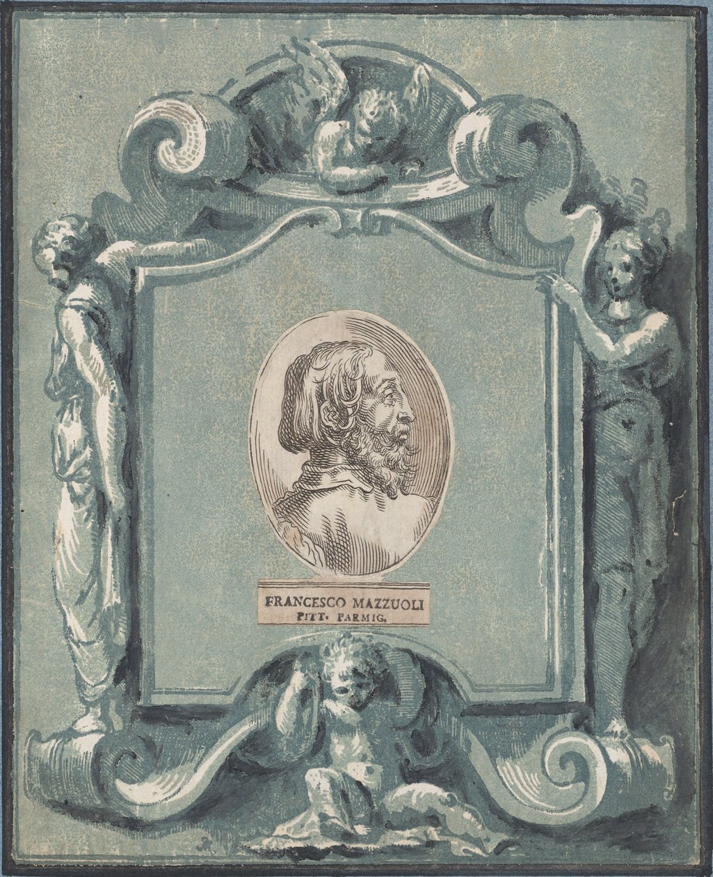 Frontispicio, antes de 1749 de Anton Maria Zanetti