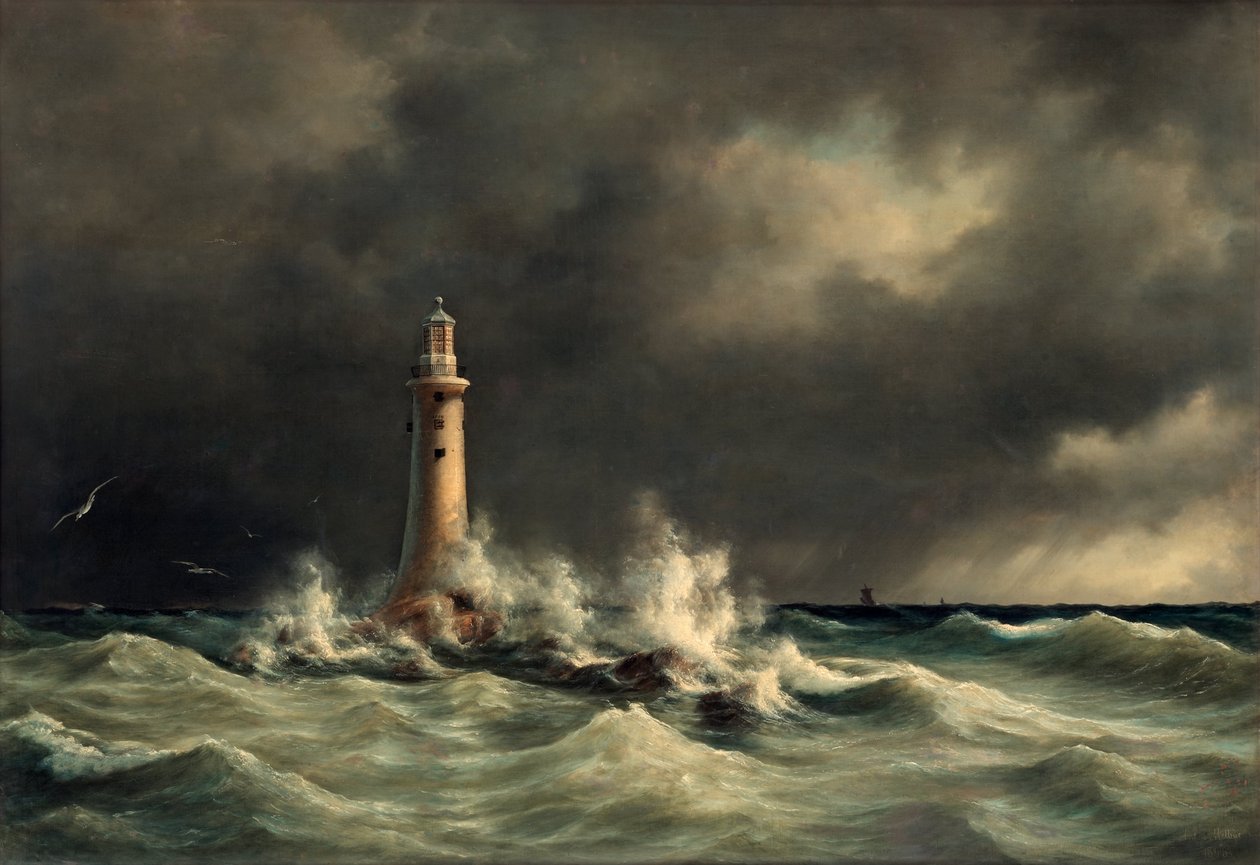 Faro de Stora Bält de Anton Melbye