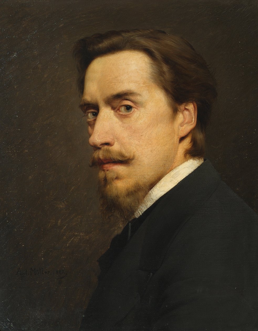 Auto retrato de Anton Muller