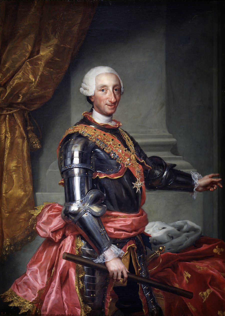 Carlos III de España de Anton Raphael Mengs