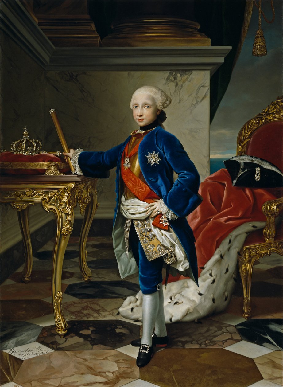 Fernando IV de Nápoles de Anton Raphael Mengs