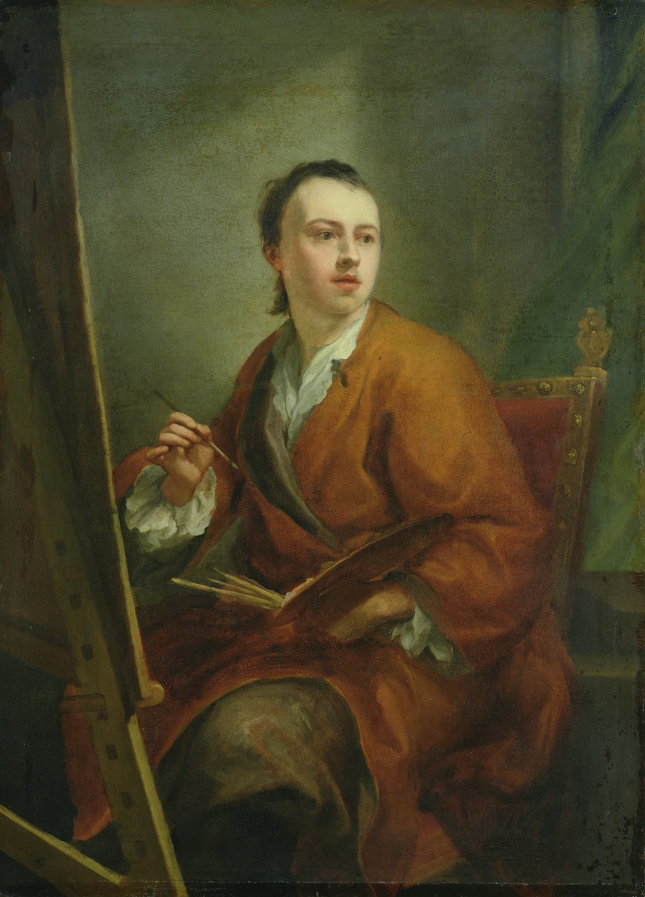 Autorretrato, c.1755 de Anton Raphael Mengs