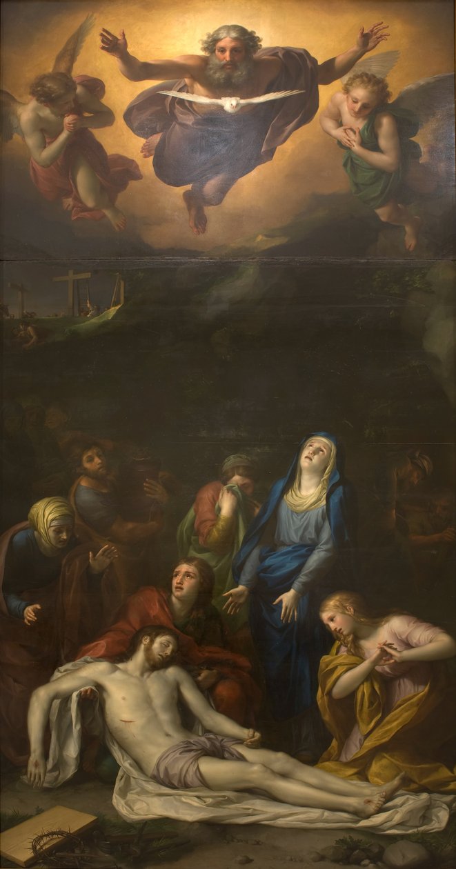 El Descendimiento de la Cruz, 1760s de Anton Raphael Mengs