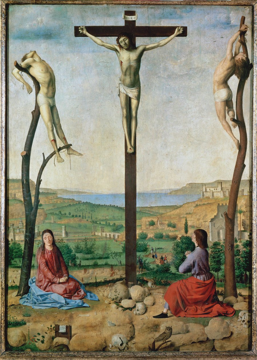 Crucifixión (pintura) de Antonello da Messina