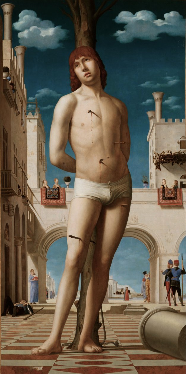 Alemán: Hl. Sebastian de Antonello da Messina