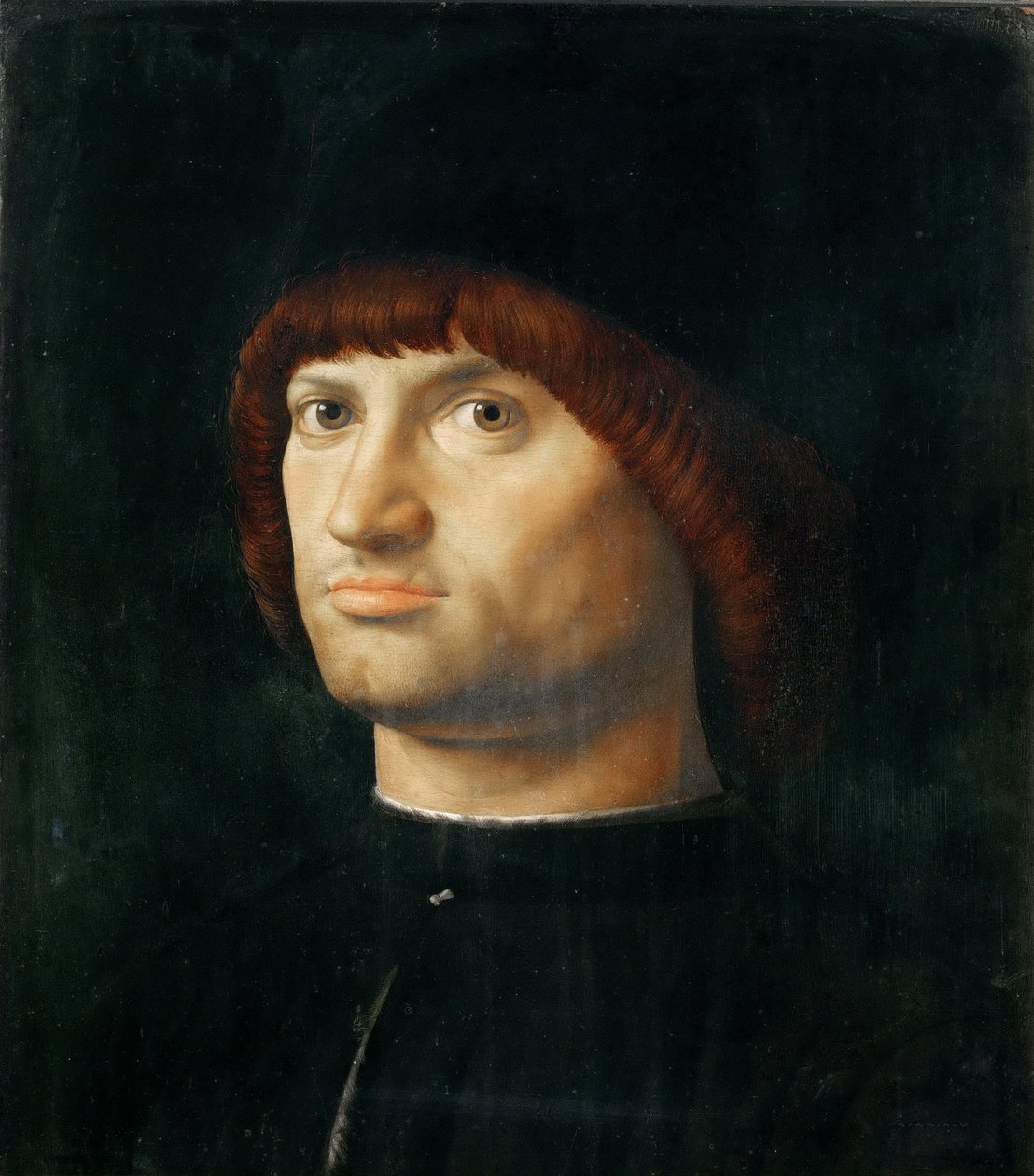 Retrato de un hombre de Antonello da Messina