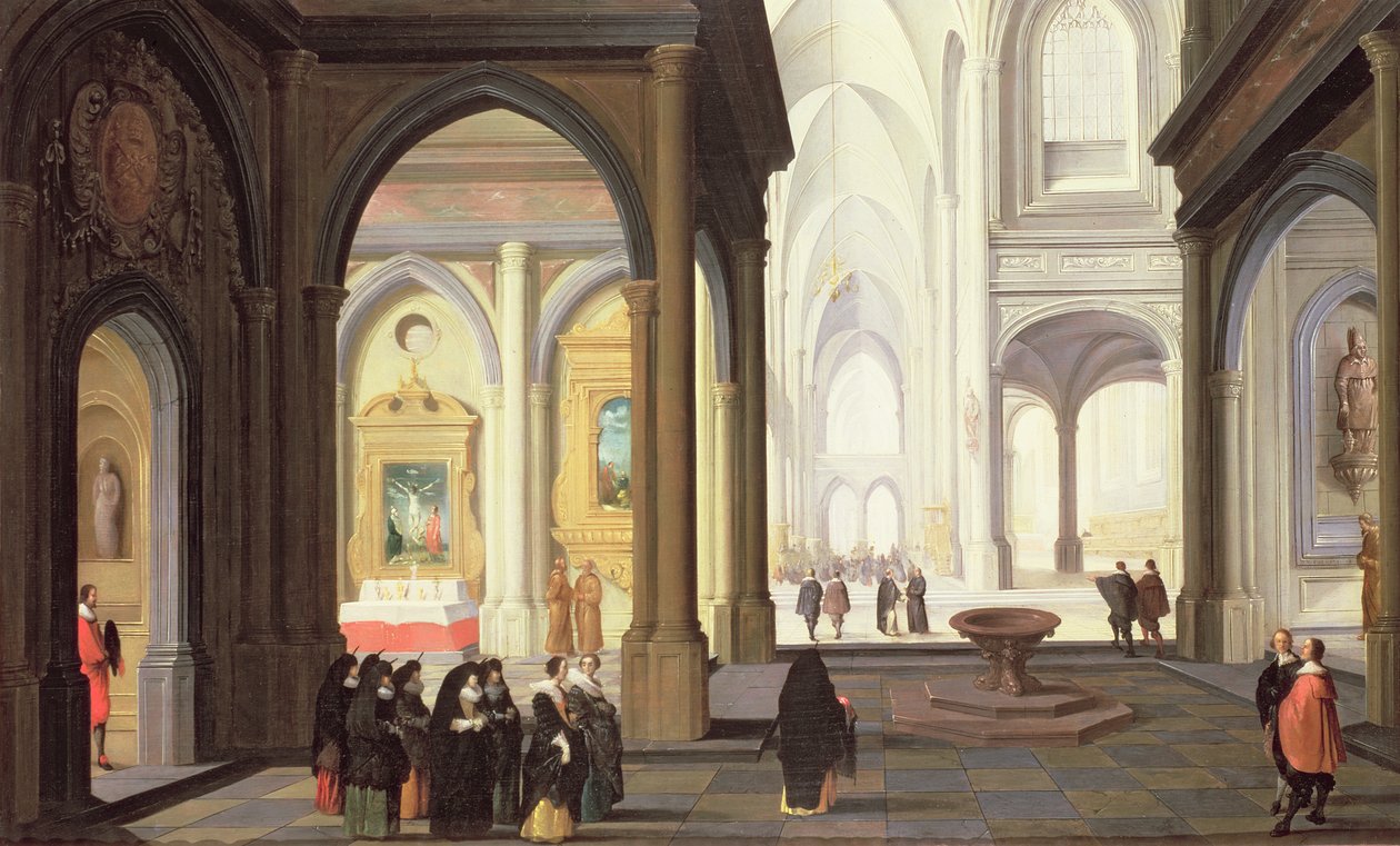 Interior de la Iglesia de Antoni van Dalen