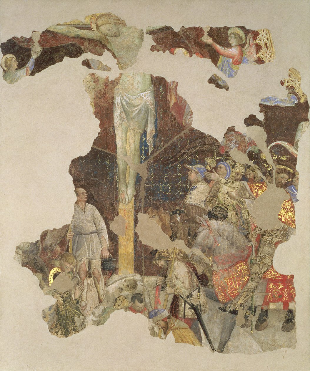 Fragmentos de una Crucifixión de Antonio Alberti