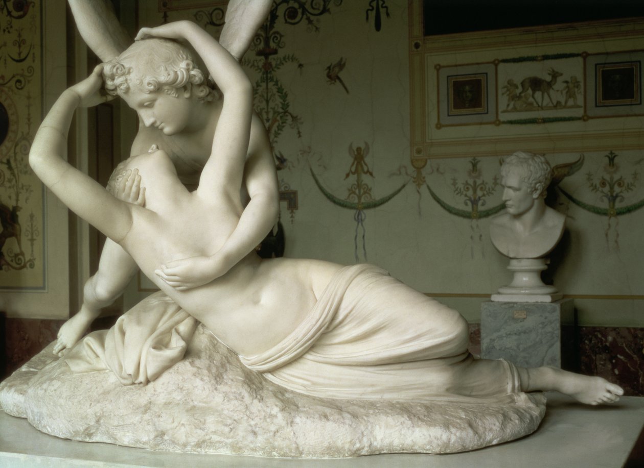 Cupido y Psique, 1796 de Antonio Canova