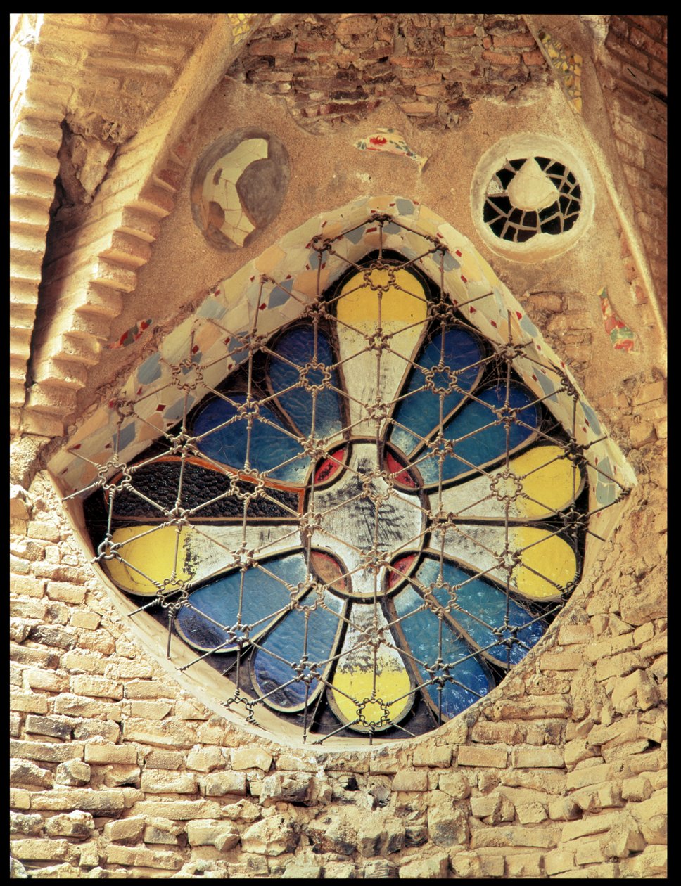 Vidriera de Antonio Gaudi