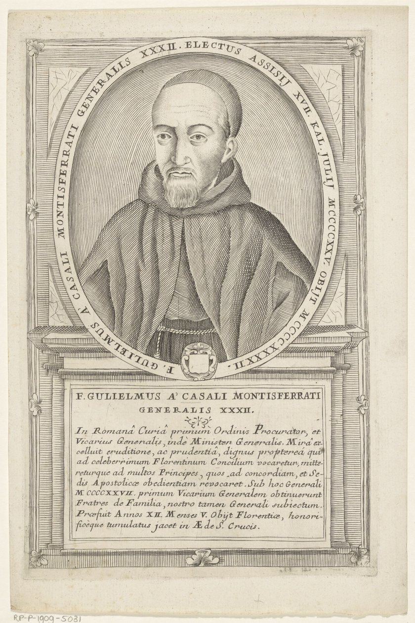 Guillermo Robazoglio da Casale de Antonio Luciani