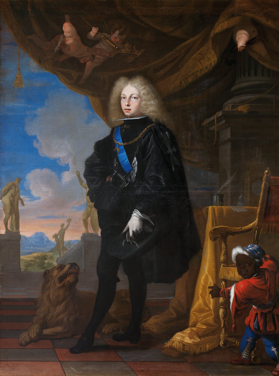 Retrato del rey Felipe V de España de Antonio Palomino