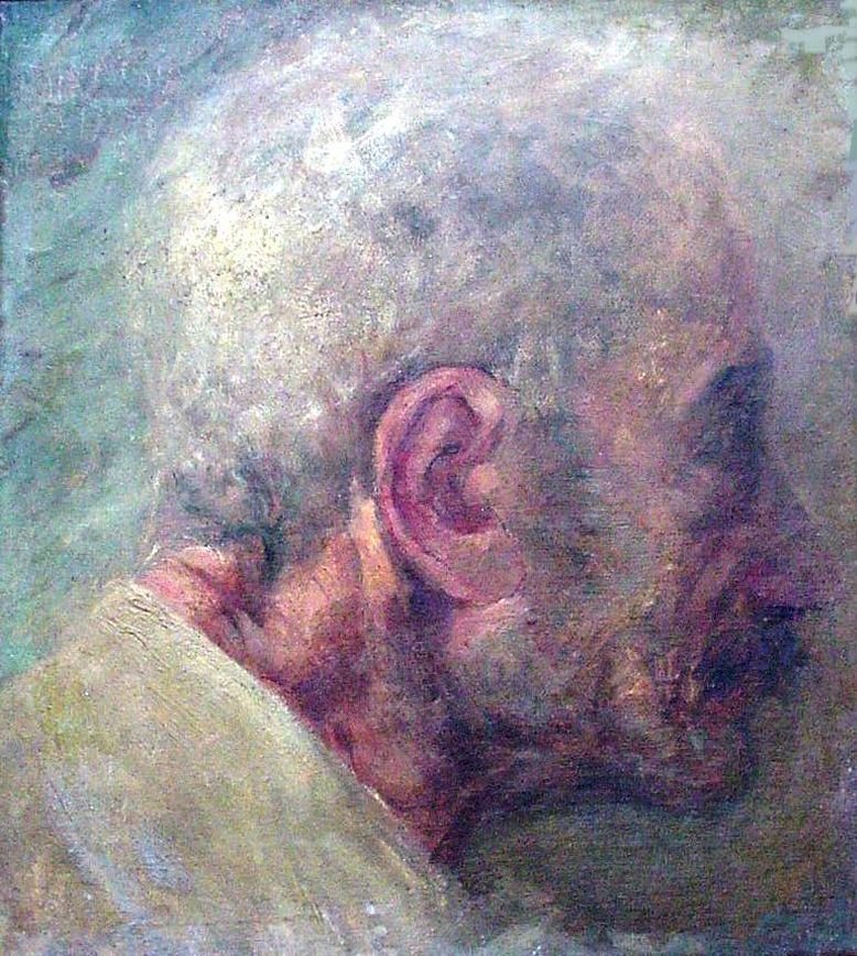 Cabeza de un anciano de Antonio Parreiras