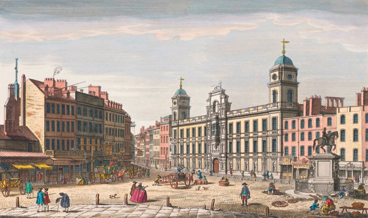 Casa Northumberland, Charing Cross de Antonio (after) Canaletto