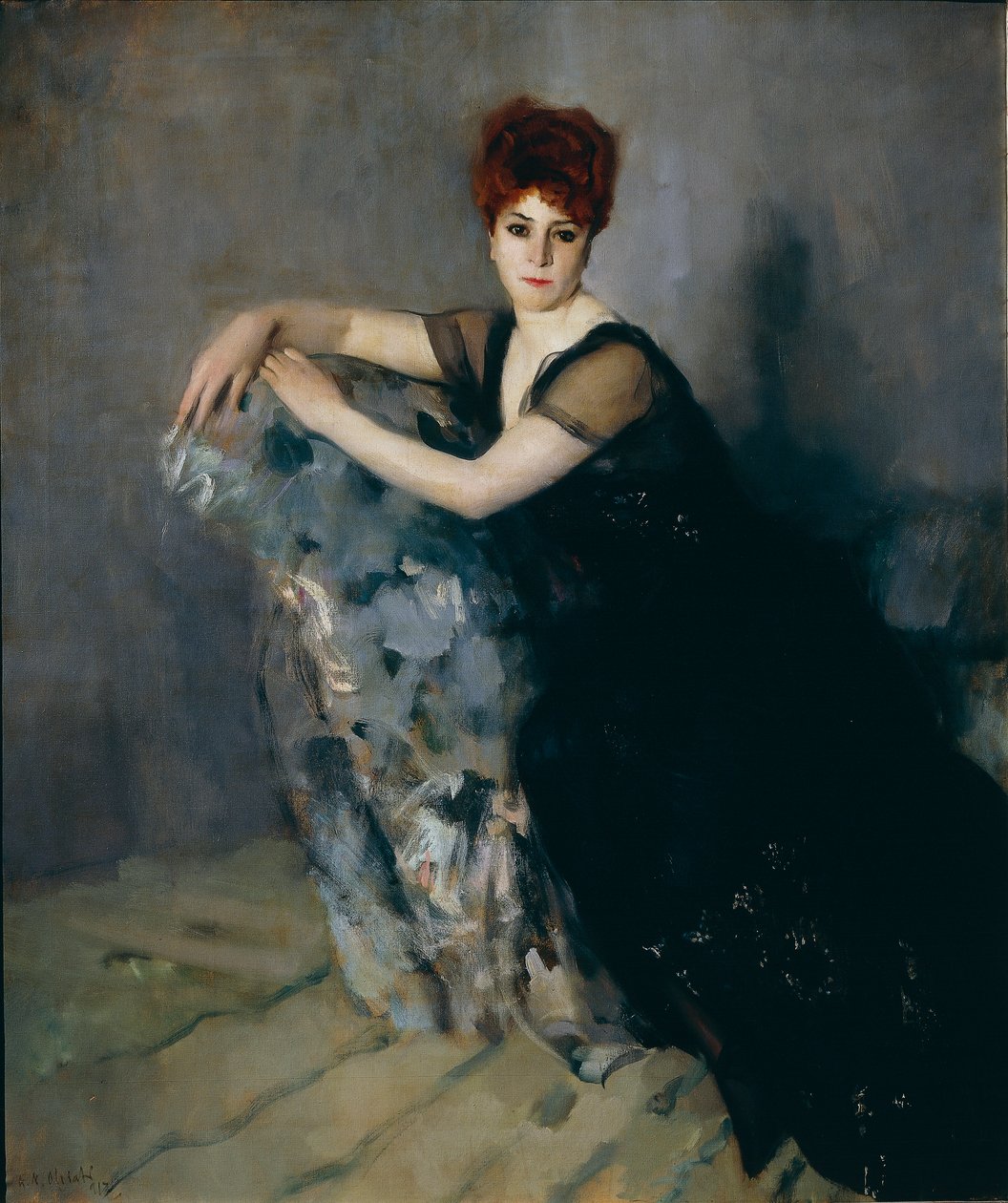 Dama de Negro de Antonio Ambrogio Alciati