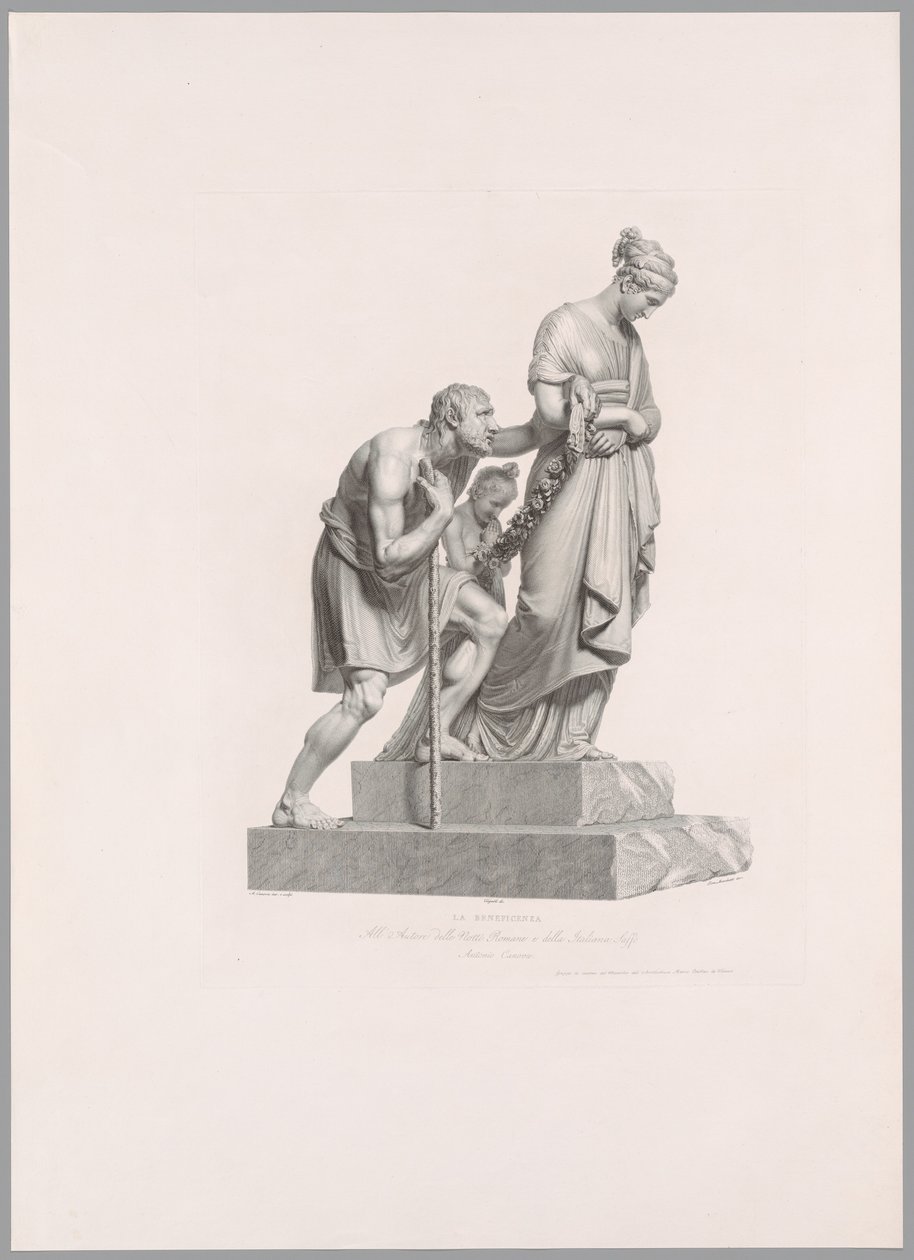 Caridad, de Oeuvre de Canova de Antonio Canova