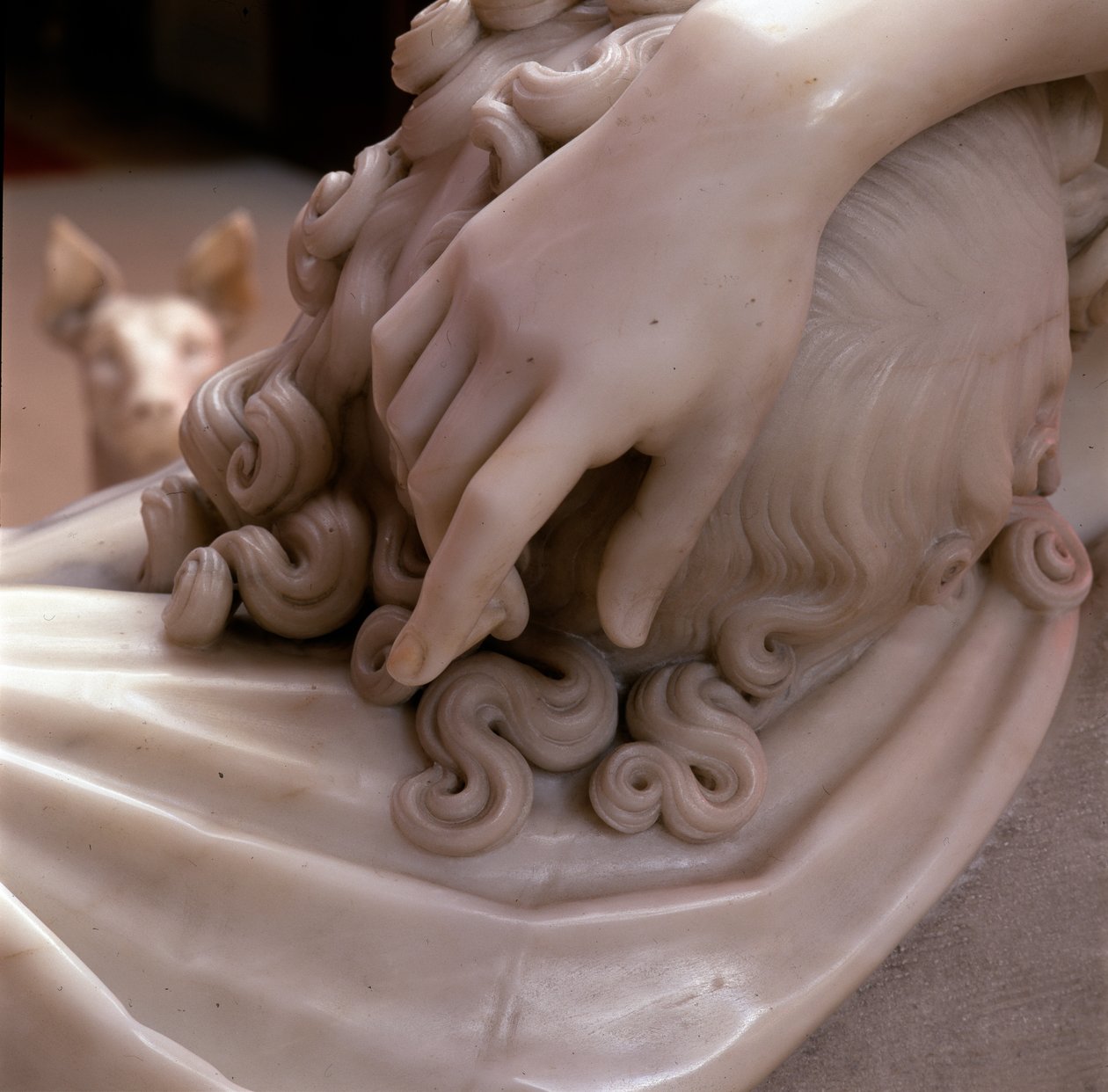 Cabeza de Endimión de Antonio Canova