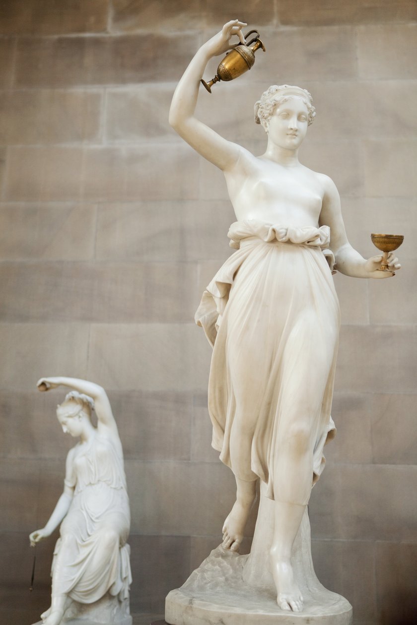 Hebe (mármol) de Antonio Canova