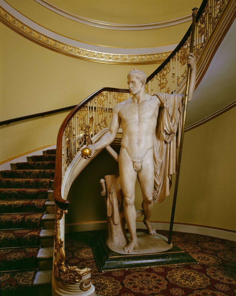 Napoleón como Marte Pacificador (mármol) de Antonio Canova