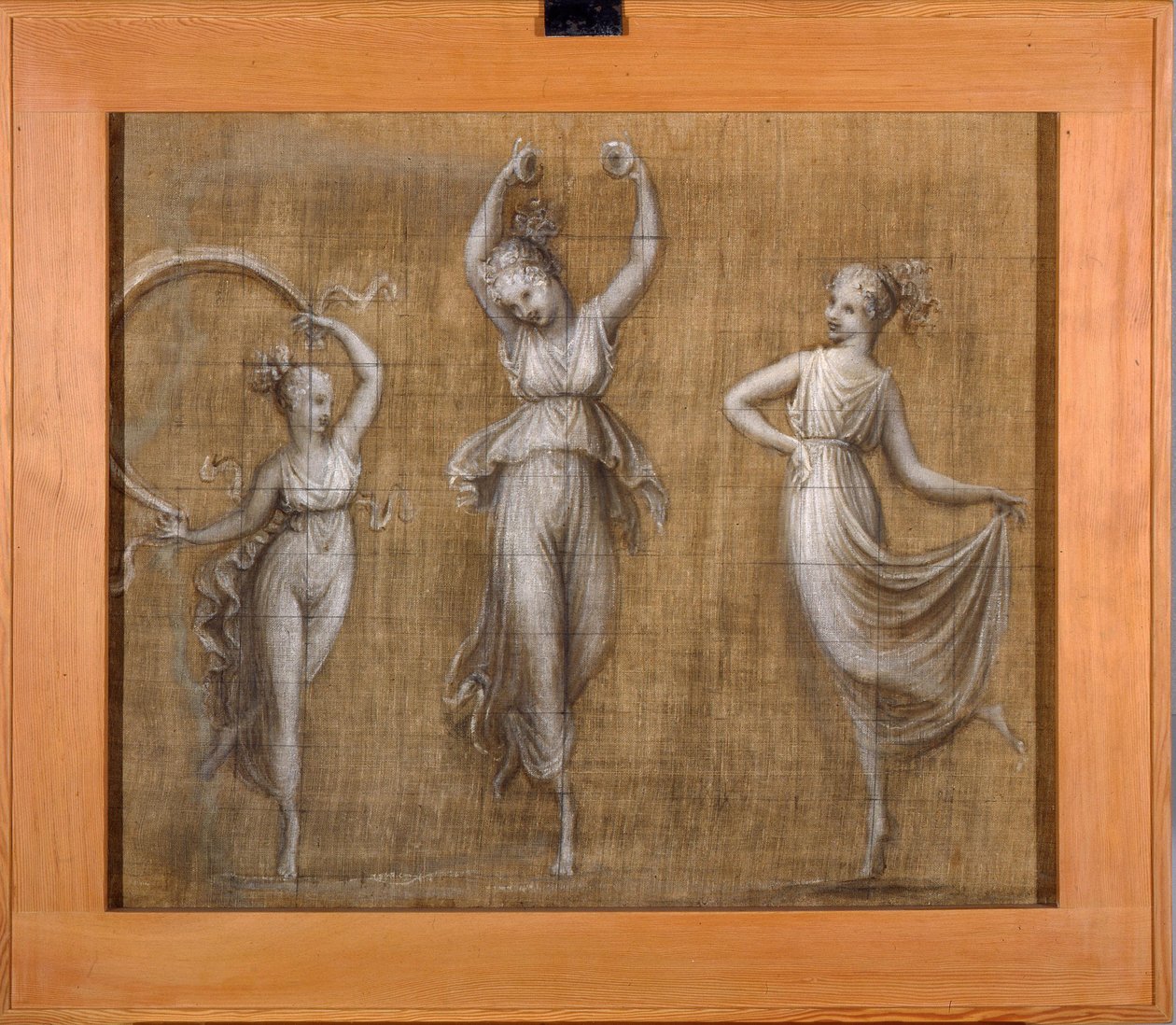 Tres bailarinas de Antonio Canova