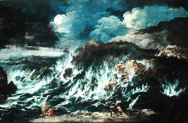 La Tormenta, antes de 1700 de Antonio Francesco Peruzzini