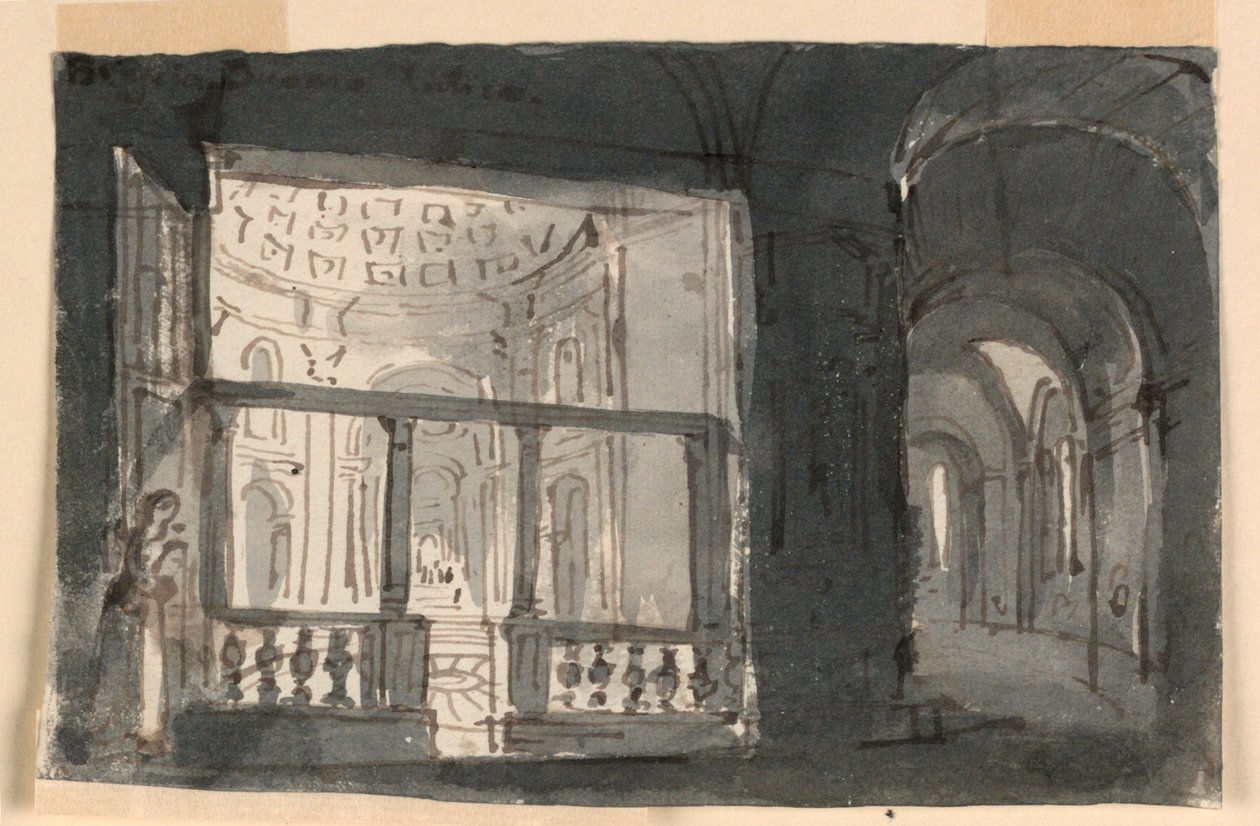 Catedral vieja en Brescia de Antonio Giuseppe Basoli
